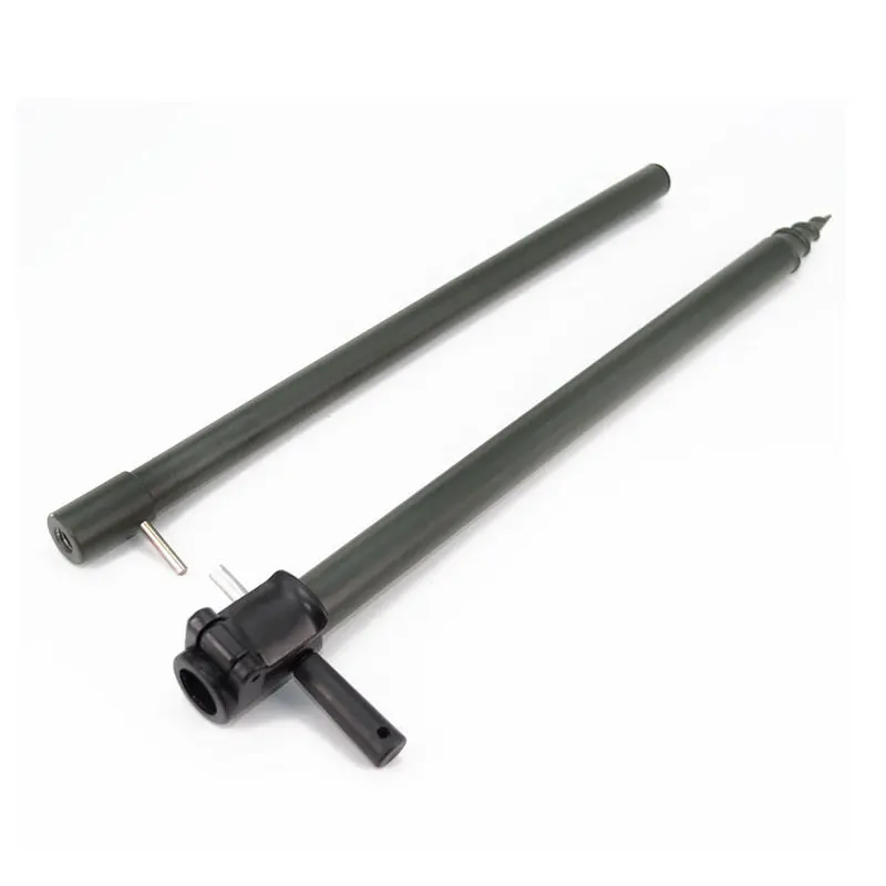 2 x 40 60cm Carp fishing bank sticks adjustable fishing rod pod carp