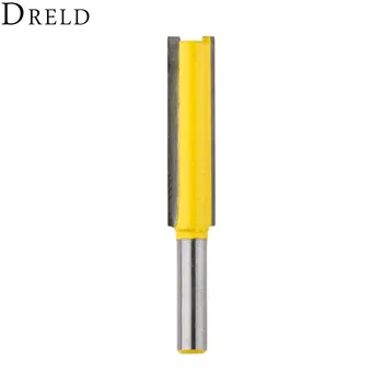 

DRELD 1Pc 8mm Shank Trimming Carve Router Bit Carbide Milling Cutter Woodworking Tool Router Bit for Wood Carbide Milling Cutter
