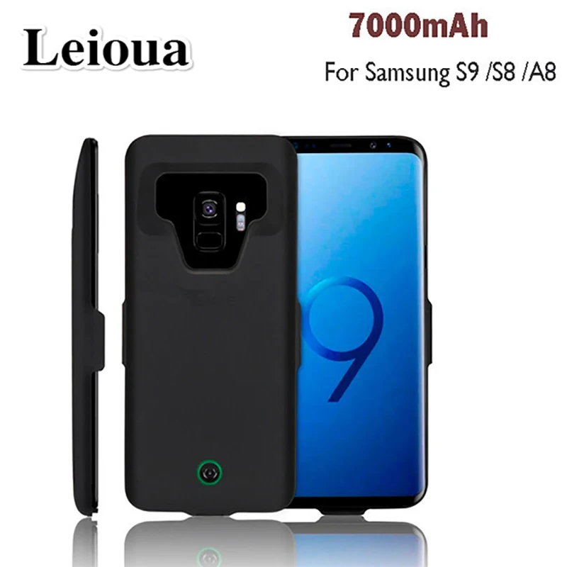 Высококачественный чехол Leioua для Samsung Galaxy S9 S8 A8 новинка внешний аккумулятор 7000