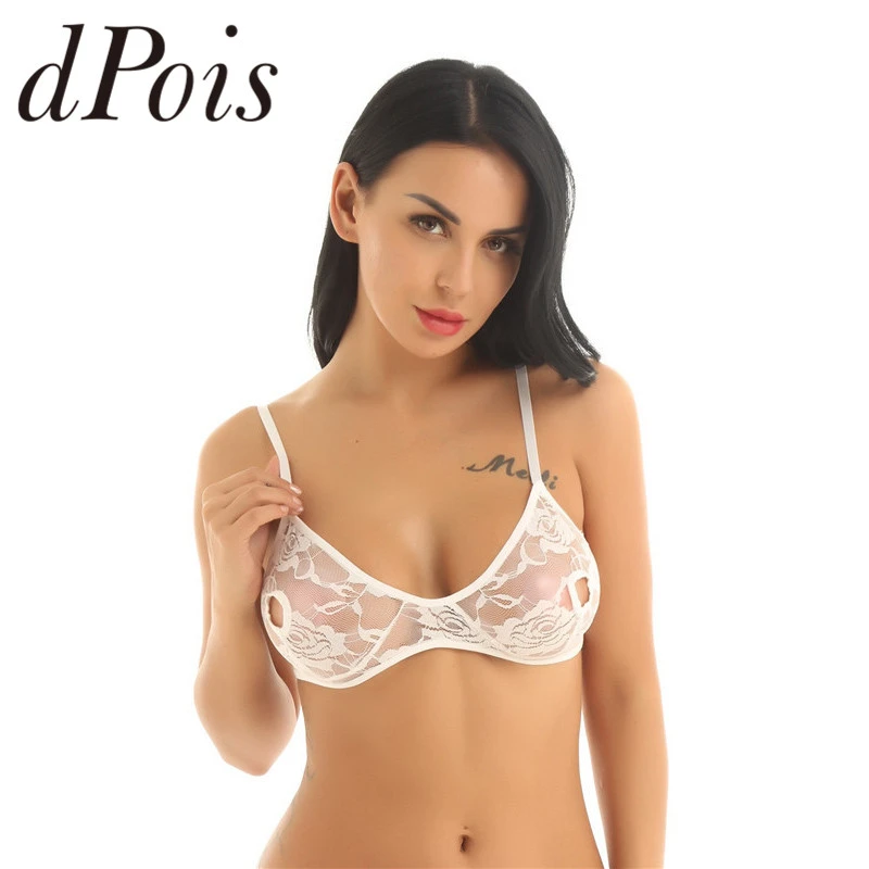 Unlined bras show nipples Clearance