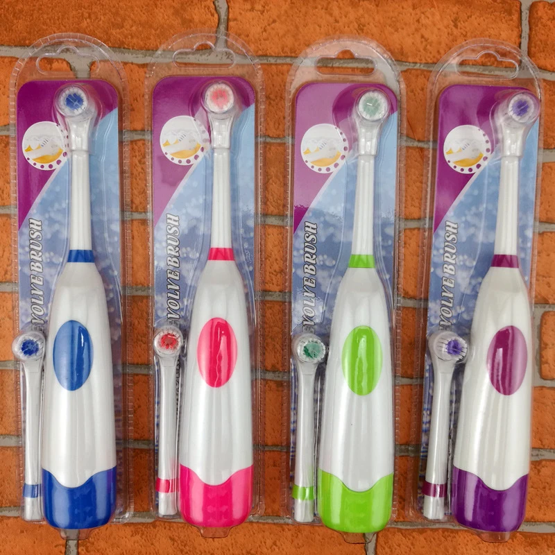 1 Set Electric Toothbrush With 2 Brush Heads Battery Operated Oral Hygiene No Rechargeable Teeth Brush For Children 1 Set Electric Toothbrush With 2 Brush Heads Battery Operated Oral Hygiene No Rechargeable Teeth Brush For Children