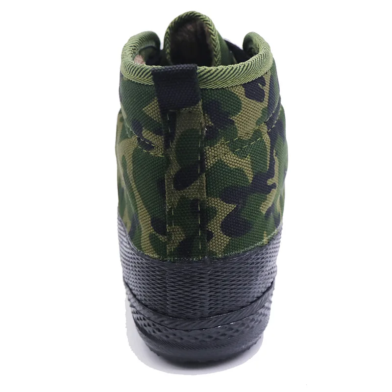 Мужские зимние ботинки камуфляжные парусиновые военные ботинки армейские ботинки уличные теплые противоскользящие армейские ботинки в стиле джунглей Size36-46