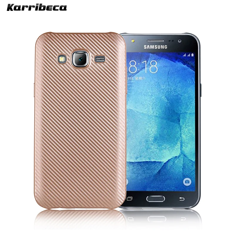углеродные волокна узор силиконовый чехол на samsung galaxy J7 Core/J7 neo SM-J701F/DS чехлы мягкий