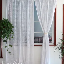 ZHH шторы ручной работы ажурные кружева шитые крючком готовые занавески s современные оконные занавески для гостиной спальни занавески s
