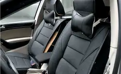 2018 новый бренд pu кожаный Автомобильный подголовник подушка универсальная Удобная шеи подушки подходит для большинства автомобилей