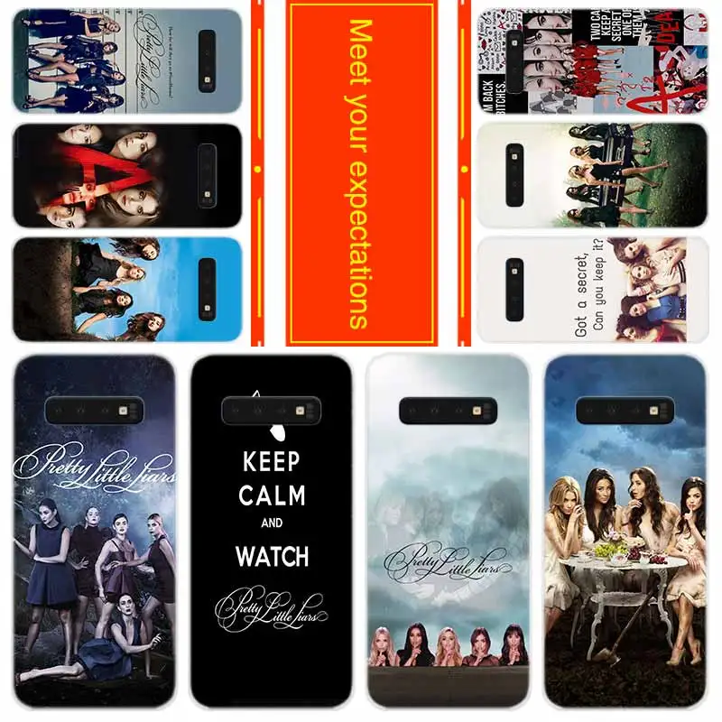 Мягкий чехол для Samsung Galaxy S30 S20 S11 S10 S9 S8 Plus S7 Edge S10e Uitra Pretty Little Liars tv|Бамперы| |