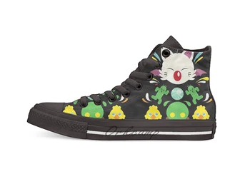 

Fantasy Cuteness High Top Canvas Shoes Flat Casual Custom Unisex Sneaker Drop Shipping