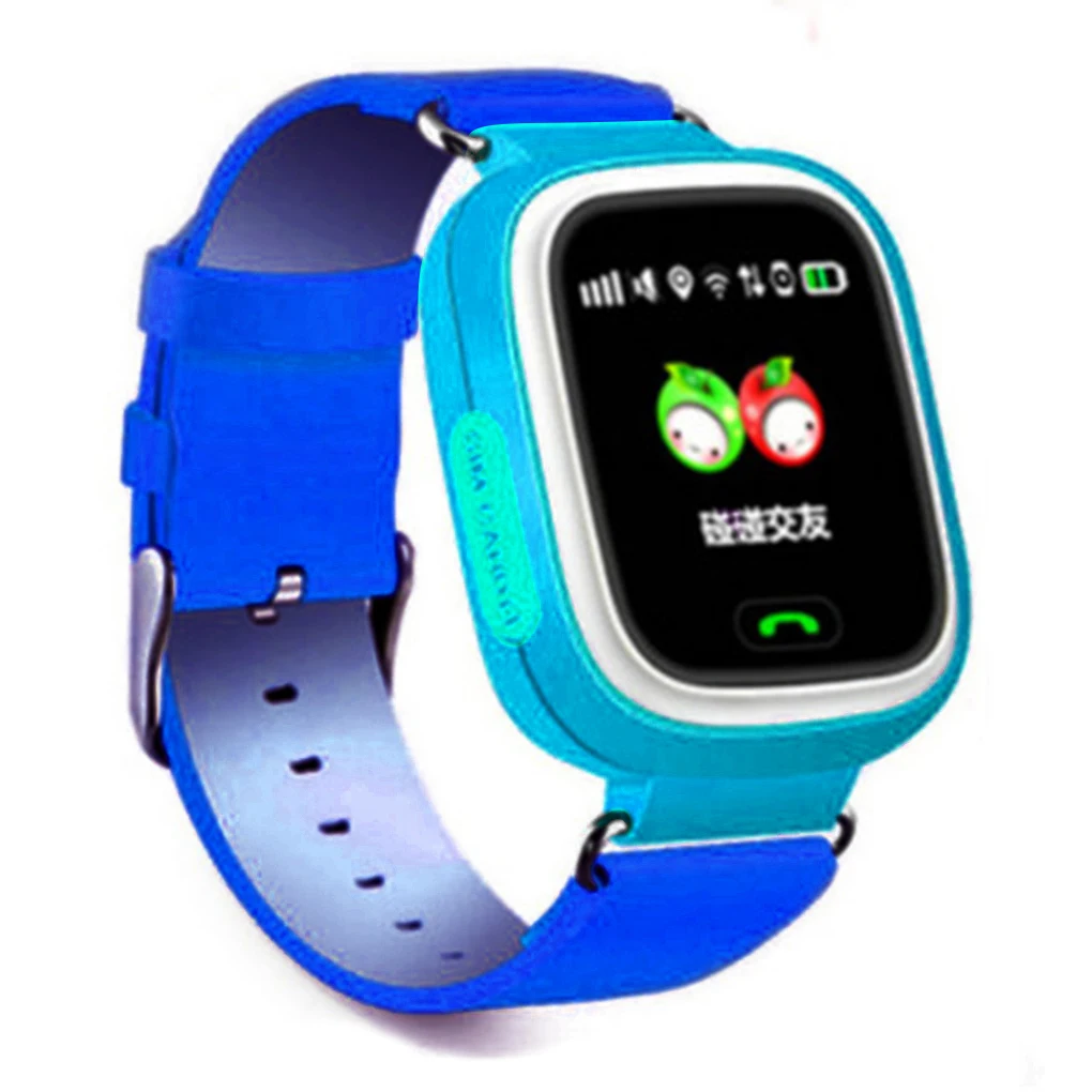  Zifferblatt Call GPS Telefon Positionierung Uhr 122 zoll Farbe Touch Screen Armbanduhr SOS Smartwat