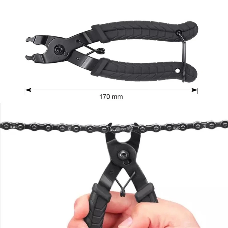 

Bicycle Chain Missing Link Remove Tool Buckle pliers Mini Master Link Tool Cycling MTB Road Bike Wrench Chain Clamp Removal Tool