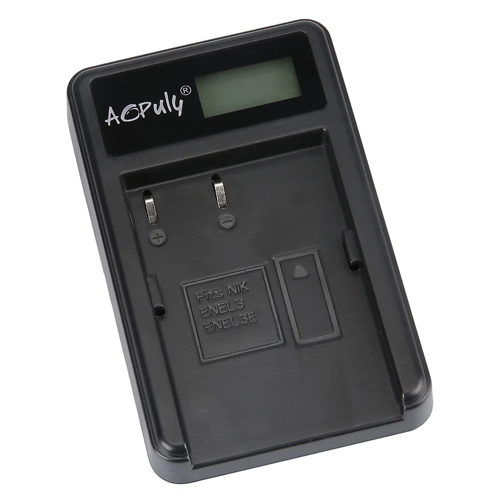 AOPULY EN EL3e USB зарядное устройство ENEL3 для Nikon D50 D70 D90 D80 D100 D200 D700 MH 18A|charger for nikon|en-el3e