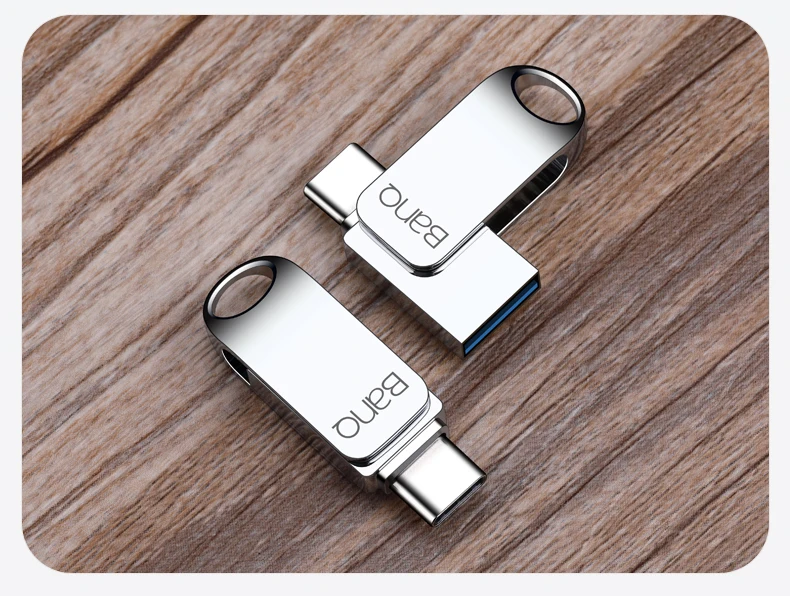 BanQ C61 USB Flash Drive 64GB 32GB Metal Pendrive High Speed USB Stick 32GB Pen Drive Real Capacity 16GB USB Flash Free Shipping