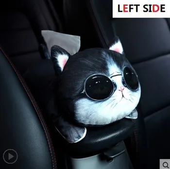 

LEFT SIDE Car Stickers Personality Fun Creative Cartoon Car Tissue Box Fashion Hot Stickers