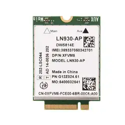 DW5814E телит LN930-AP WWAN fdd-lte NGFF 4G модуль для беспроводной модем Wifi 4G карта для ноутбуков Dell широта 14 "7480 5480