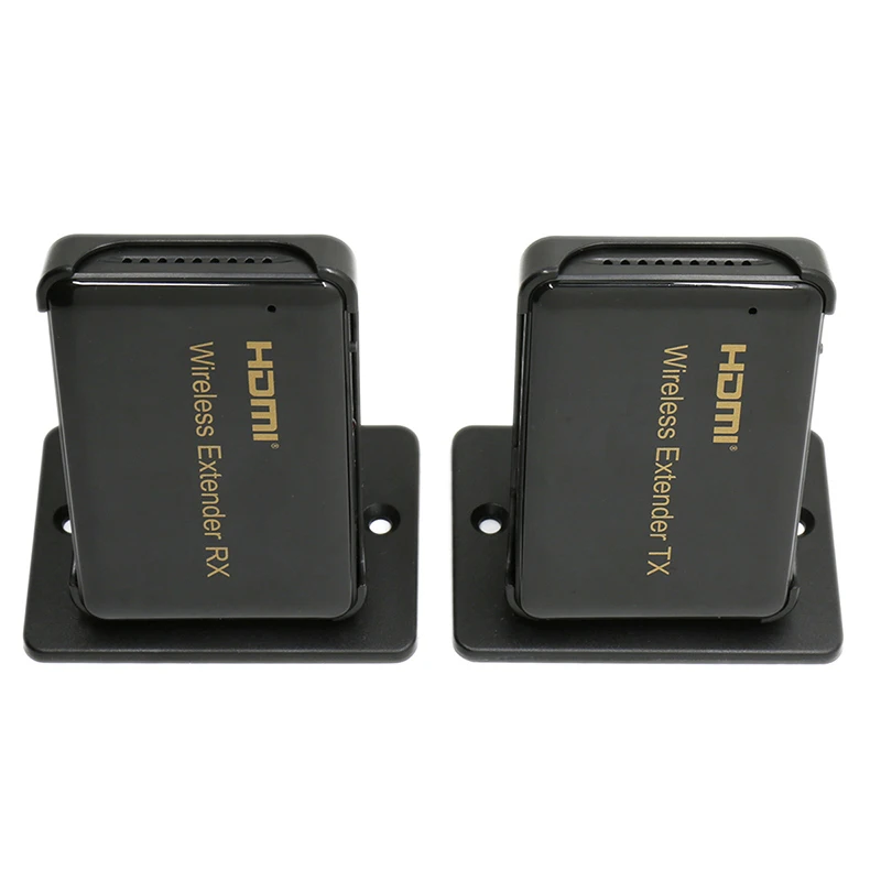 

PUZHIJIE Wireless Extender Transmitter and Receiver upto 30M 100FT Support HDMI 1.4 HDCP 1.4 3D 1080P for HDTV STB DVD HOT
