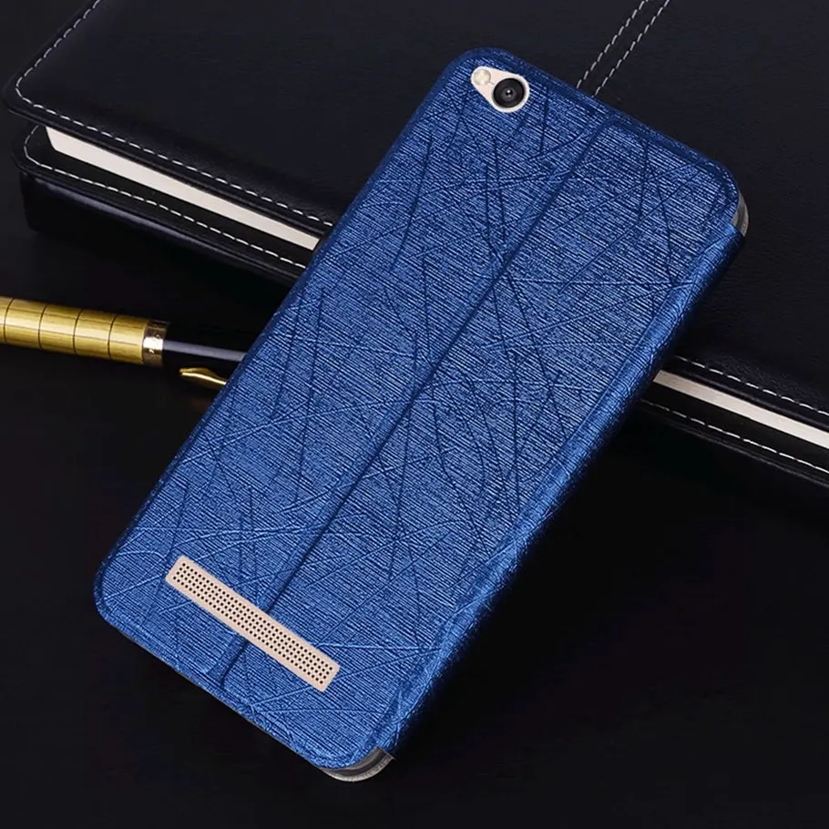 Icoque Luxury Cases For Xiaomi Redmi 4A Case Flip Blue PU Leather Xiomi Redmi4a 4 A Coque Stand Cover For Xaomi 4X 4A Redmi Case (2)