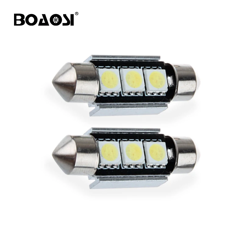 2x Высокое качество 36/39/41 мм C5W C10W супер яркий 5050 SMD Автомобильный светодиодный
