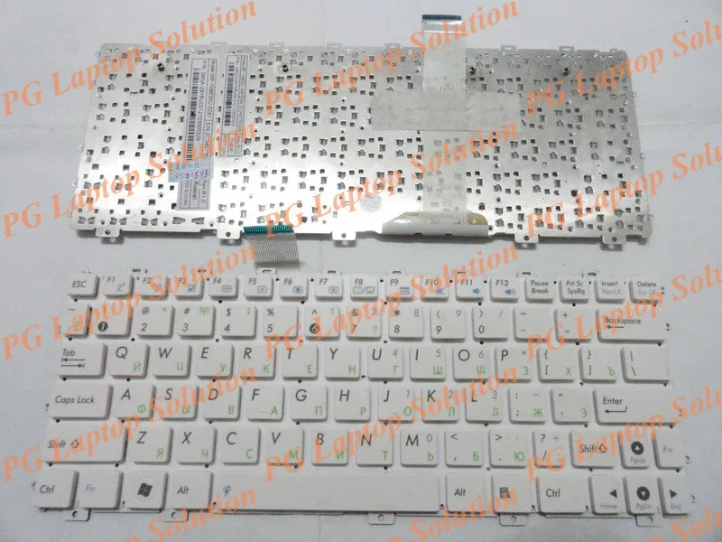 Оригинальный русская буква клавиатура для ASUS Eee PC 1025C 1025CE X101 X101H X101CH 1016 1016 P 1016PG 1016PT AEEJ1400020 белый RU