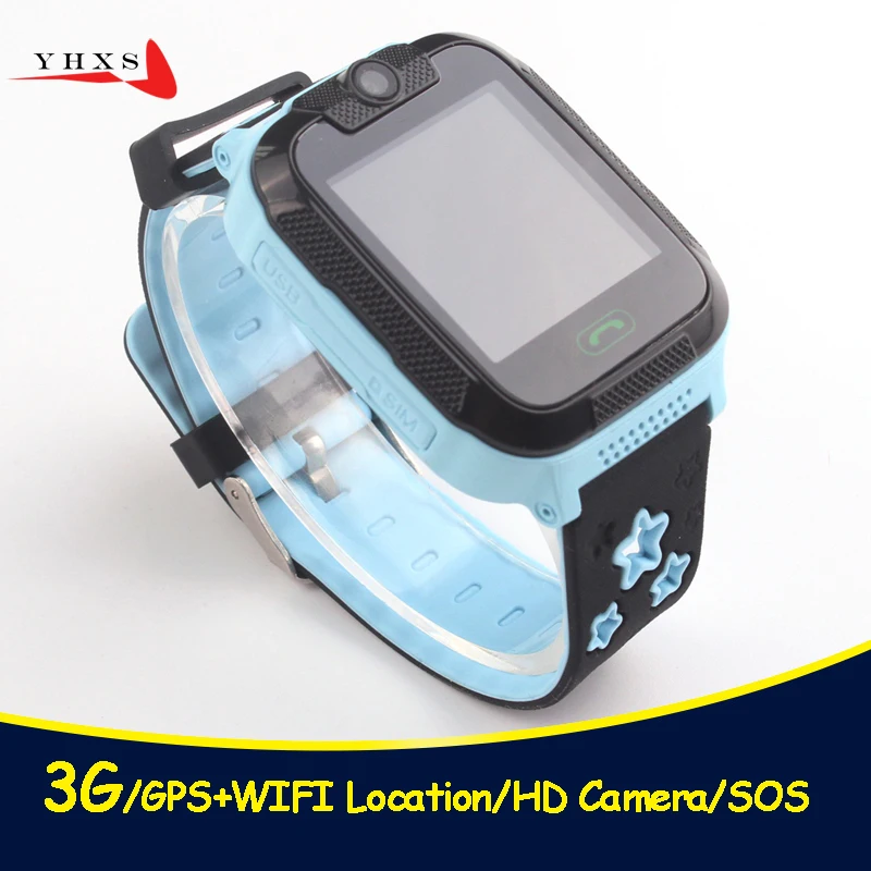 Новый 3G Wifi gps трекер Детские Смарт часы с сенсорным экраном безопасность фитнес