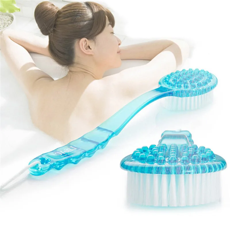 Mrosaa Long Handle Bath Brush Scrub Skin Massage Health Care Shower