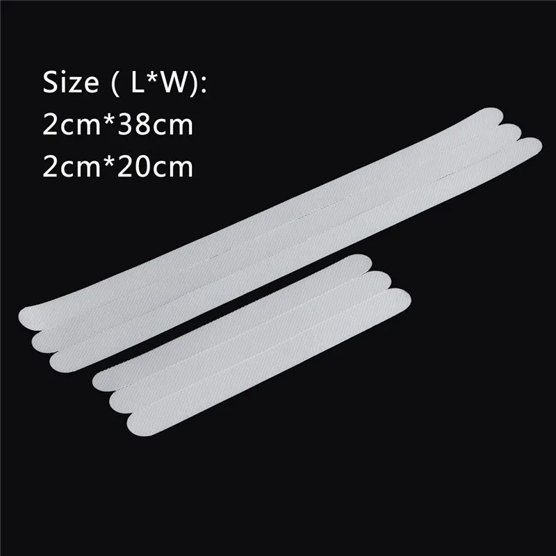 

12Pcs Bathroom Tub Shower Anti Slip Stair Tread Clear Tape Waterproof Strong Floor Safety Mat Grip Sticker Applique Bath Decor
