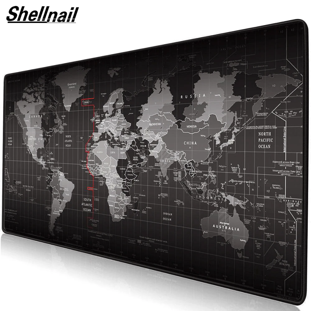  Shellnail Gaming Mouse Pad Large Mouse Pad Gamer Big Mouse Mat Computer Mousepad Led Backlight Surf