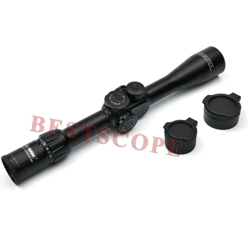 KANDAR 6 24X42 SFIRF Optics Riflescope Parallax Side Adjustable font b Rangefinder b font Hunting Long