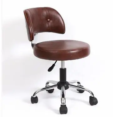 Безрукий компьютерные кресла. Небольшой и стильный стул. Подъем небольшой вращающийся 007