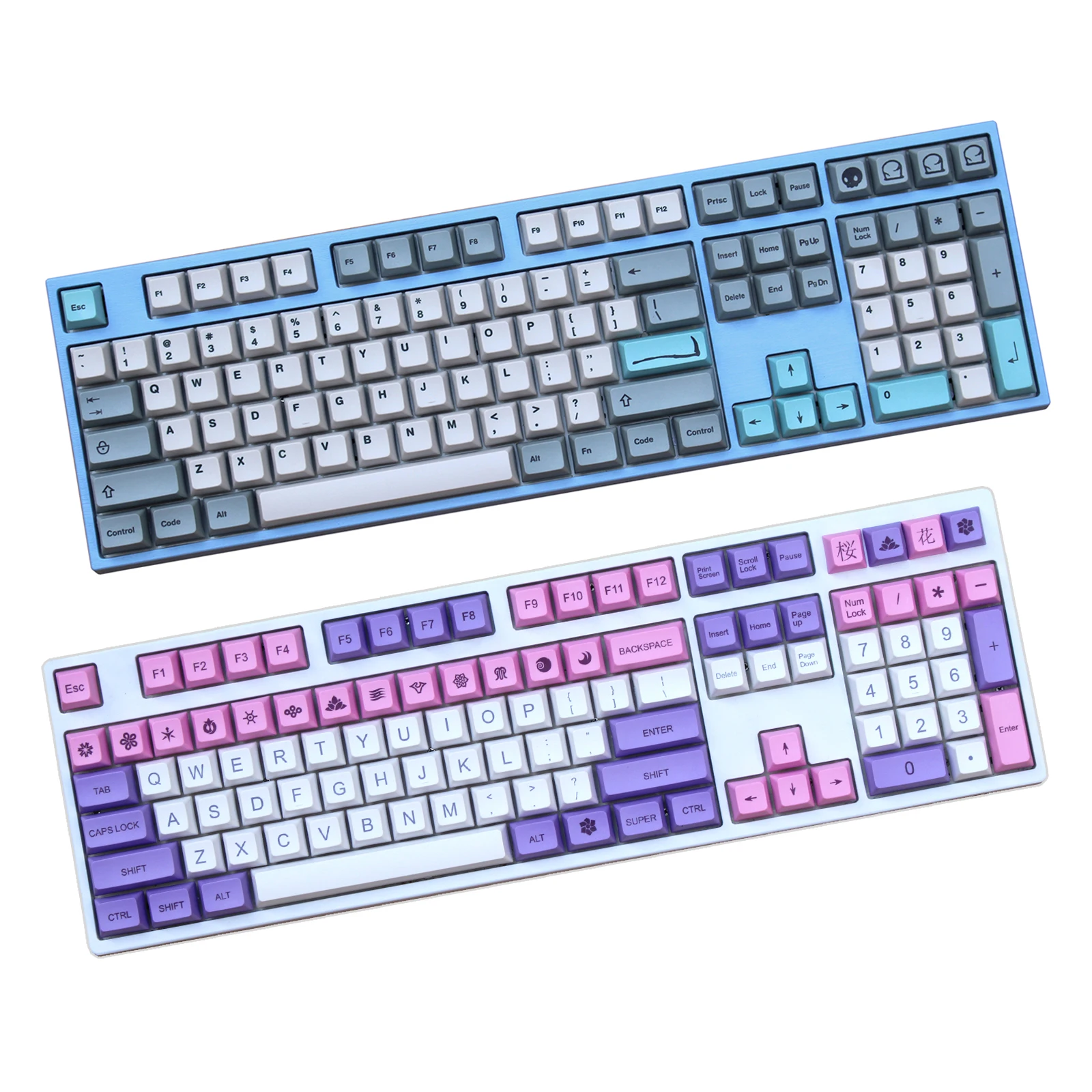 WIANXP XDAS профиль keycap 108/122 клавиш краситель сублимированный filco/DUCK/Ikbc MX Переключатель механическая клавиатура keycap, только keycaps