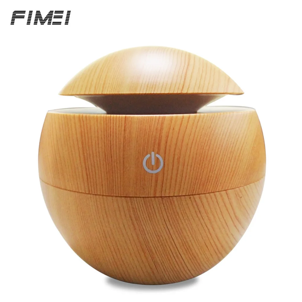 

Fimei USB Aroma Essential Oil Diffuser Ultrasonic Cool Mist Humidifier Air Purifier 6 Color Change LED Night Light for Office Ho