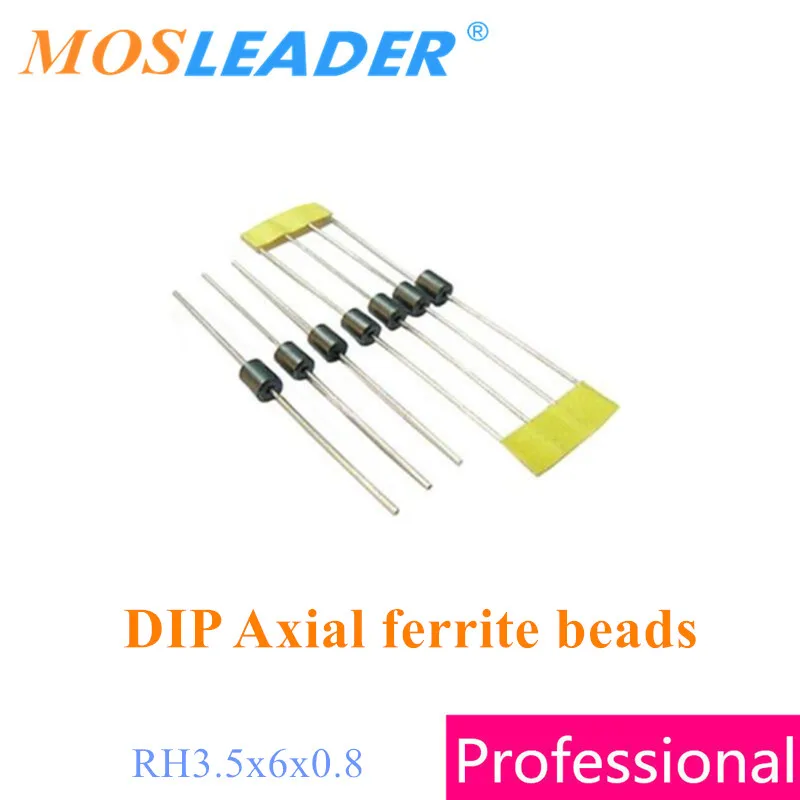 Mosleader 2000 шт RH 3 5x6x0 8 DIP ферритовые бусины осевые магнитные Сделано в Китае высокое