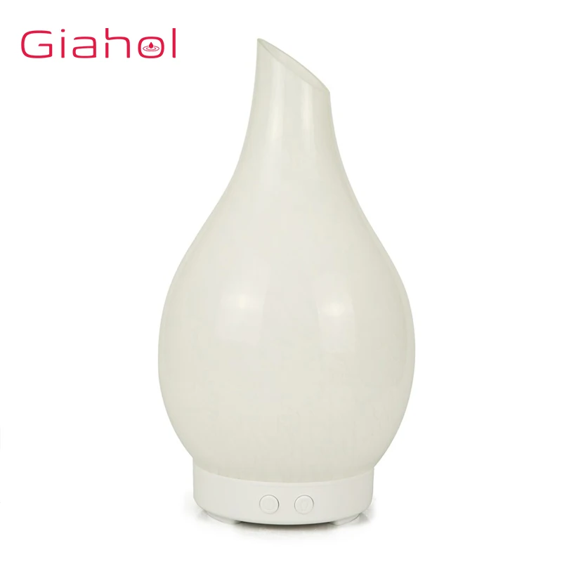 

100ml Aroma Air Humidifier Ultrasonic Essential Oil Diffuser Aromatherapy Machine Wood Grain base 7 color LED Light Cool Mist