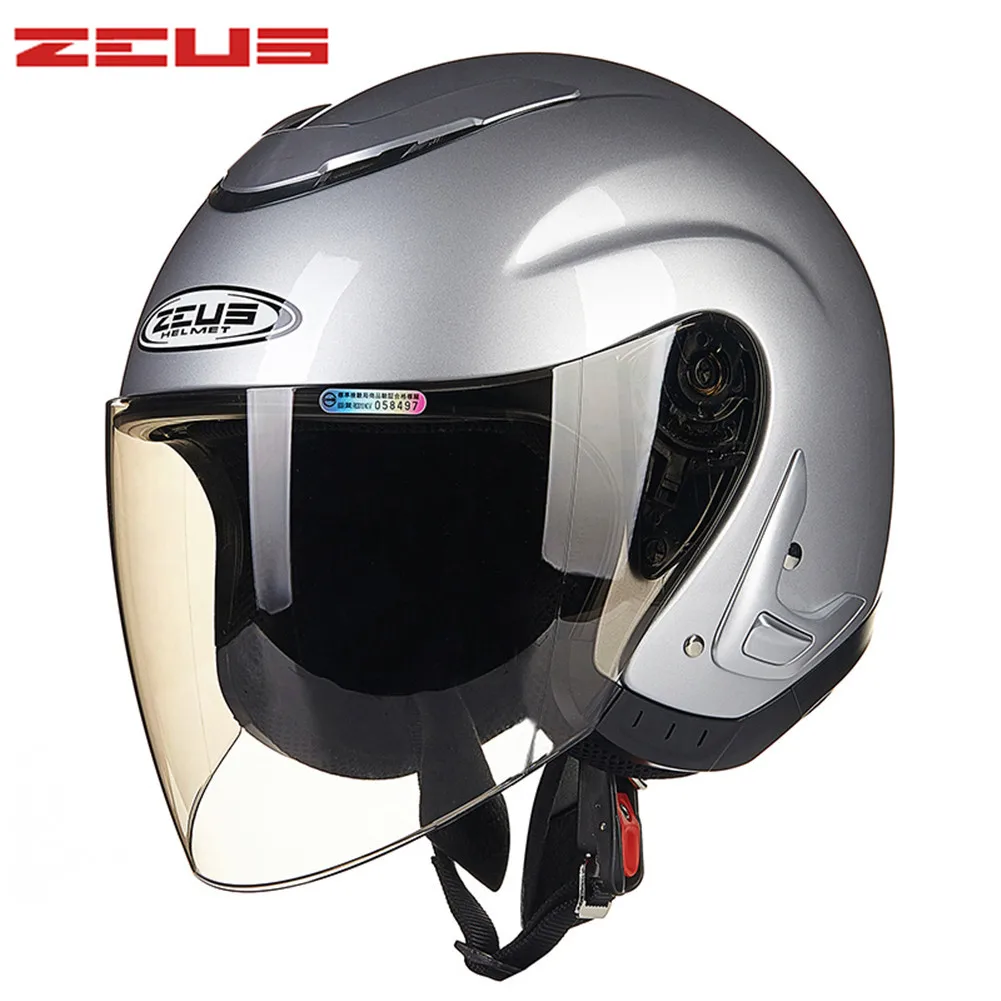 

ZEUS High Quality Motorcycle Helmet Open Face Capacete Da Motocicleta Cascos Para Moto Casque 60733 Kask Helm Men Women Helmets