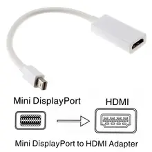 Мини-Дисплей Порт Thunderbolt Адаптер DP к HDMI кабель для Macbook ноутбука HDTV(China)
