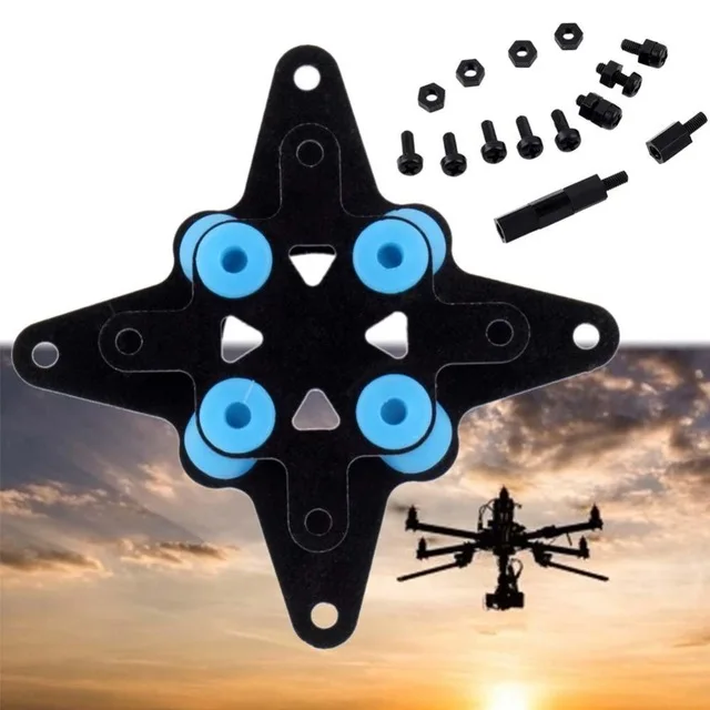 

2019 Glass Fiber Damping Plate Shock Absorber for CC3D Flight Control Quadcopter Flight Controller shock absorber Glass Fiber