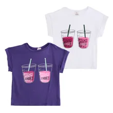 Hot Baby Kids Boys Girls Cartoon Soda Drink font b Tees b font Tops T shirt