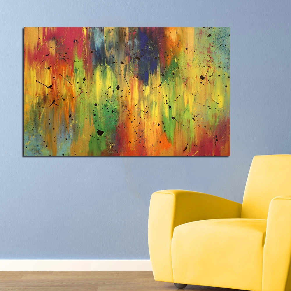 

Oil Painting Colorful Abstract Wall Pictures For Pictures for Living Room no Framed Drop shipping Posters and Paintings