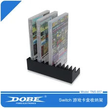 Foleto 2 шт./лот карточная игра ящик для хранения Подставка держатель CD диск Поддержка для Nintend переключатель НС для 24 шт. CD диски или держателей карт
