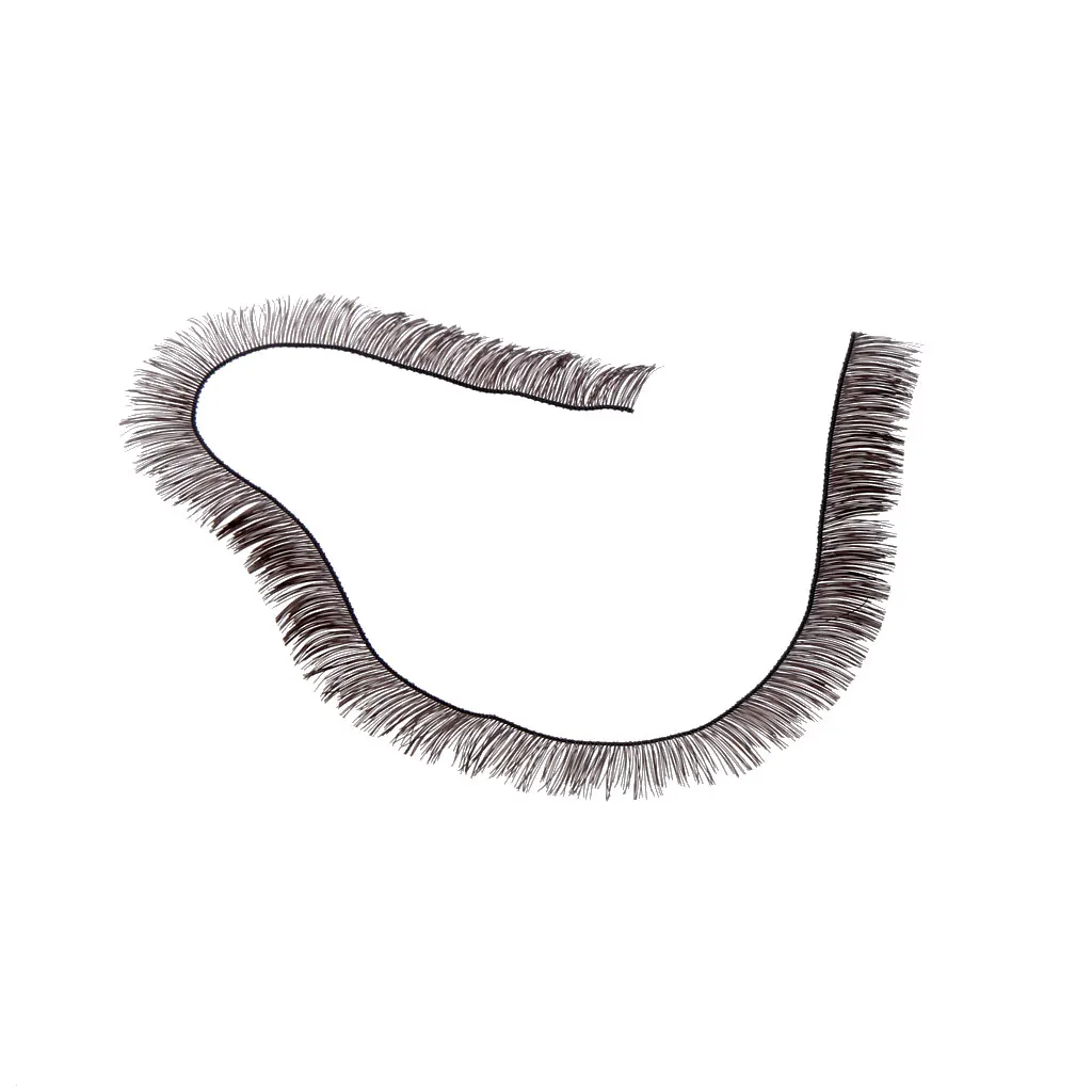 Fashionable BJD Dolls Big Pretty Eyes Make Up Accessory Charms False Plastic Delicate Eyelashes Strip Black