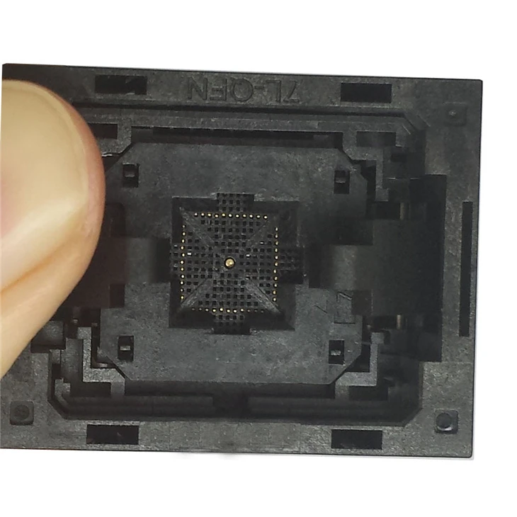 QFN44 MLF44 WLCSP44 обжиг в гнездо шаг 0 5 мм IC Размер корпуса 7x7 NP506 044 036 C G Открытый Топ флэш