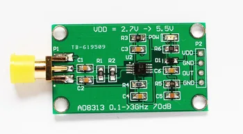 

AD8313 0.1 GHz-2.5GHz 70 dB logarithmic detector / controller module