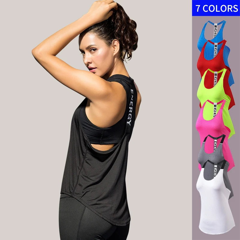 Gym Top Sleeveless Yoga Top Gym Women Shirt Fitness T-Shirts Dry Workout Tops Sports Tops Women Backless Shirt yoga top sports t shirt sports shirt yoga shirt