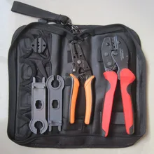 Солнечный набор инструментов, pv комплекты для обжима для 2,5, 4, 6mm2 MC3/MC4 разъемы и солнечной кабеля, солнечный mc4 обжимной инструмент