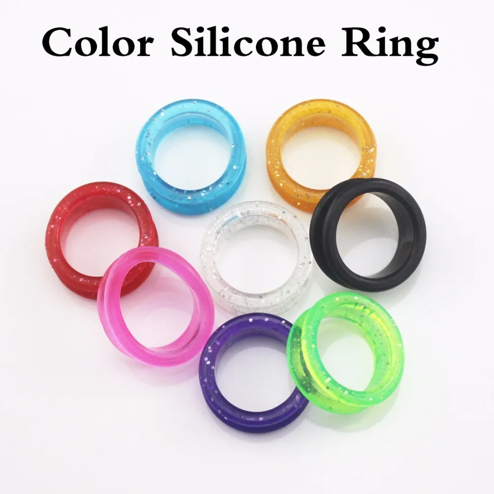 

Hairdressing Scissors Pet Scissors Color Silicone Finger Rings Multicolor Optional 5PC A LOT