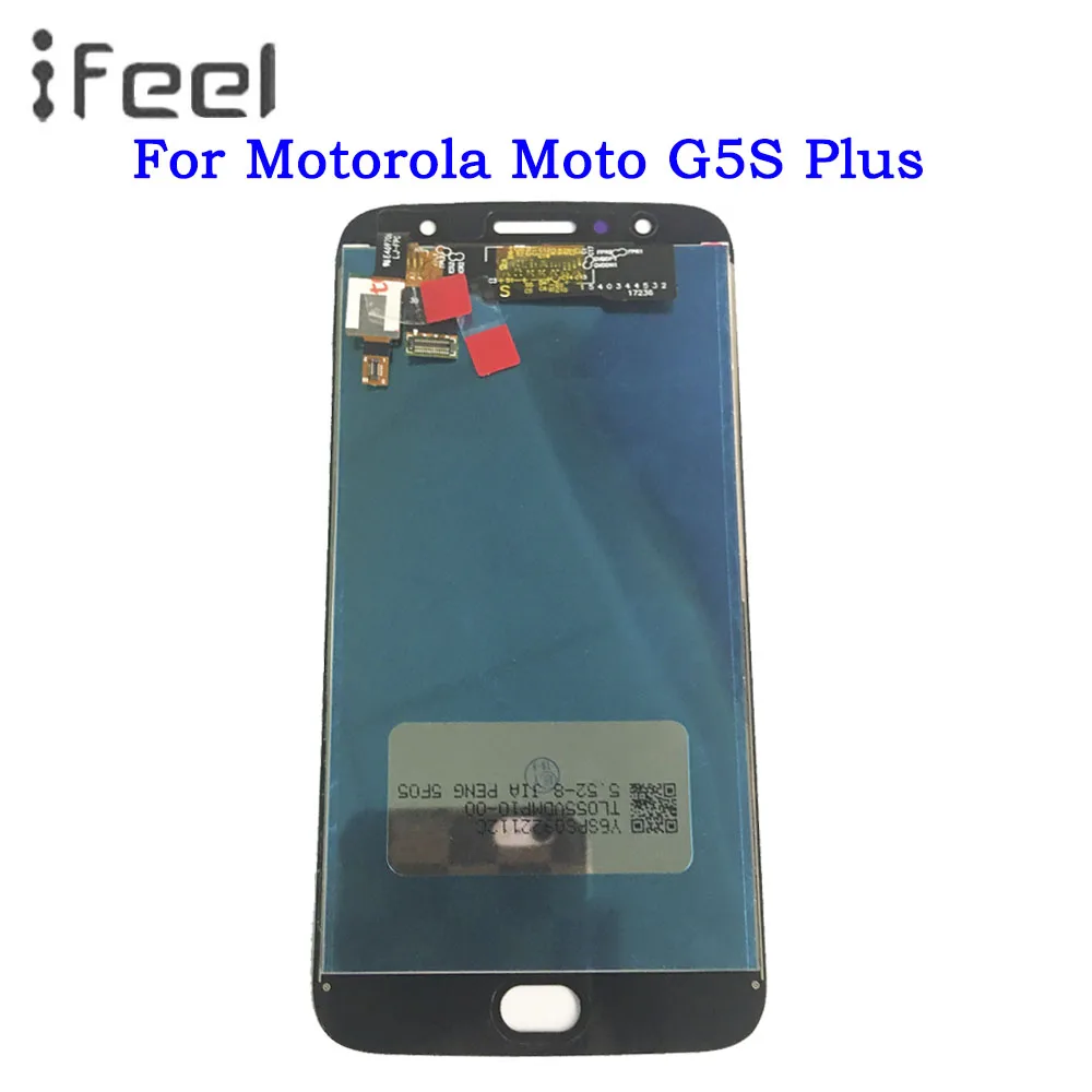 5 дюймов ЖК-дисплей для Motorola Moto G5S плюс XT1802 Xt1803 XT1805 Xt1086 сенсорный экран дигитайзер |