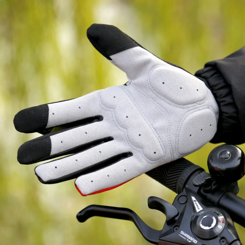 

New Full Finger Gloves Riding Gloves Warm Touchscreen Men Women Breathable Mittens skiing outdoor sport Glove M-XXL