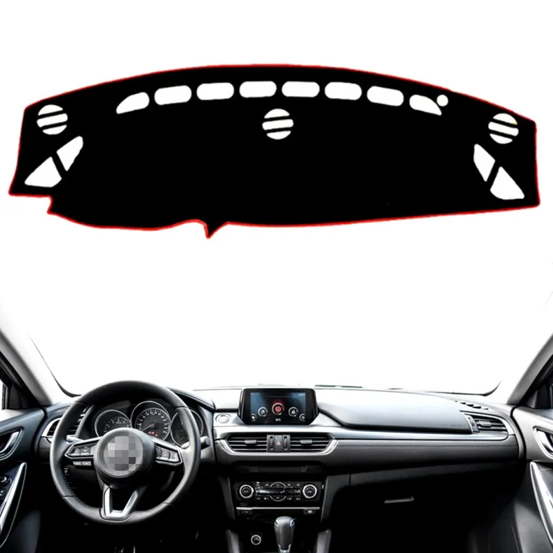 

Car Dashboard Cover Mat Pad Sun Shade Instrument Protective Carpet Styling Accessories For MAZDA 6 M6 Atenza 2013 2014 2015 2016