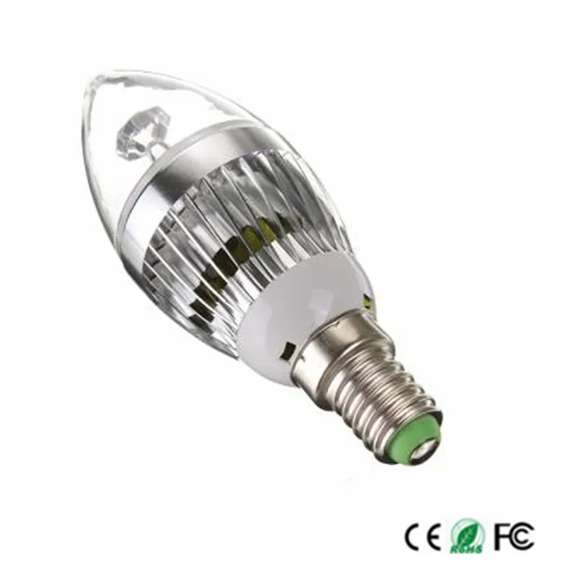 

High quality E14 9W/12W/15W AC110-240V LED Bulb Tail LED Candle Light Dimmable Spotlight indoor lighting