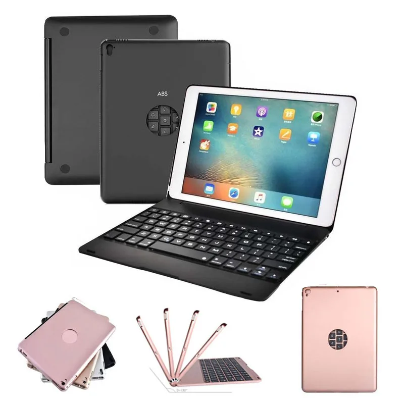 

Bluetooth Wireless Keyboard Case Cover For Apple iPad 9.7 New iPad 2017 /2018 iPad Air / Air 2 / Pro 9.7'' with Sleep Mode
