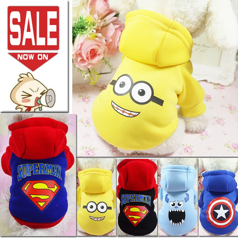 

Winter Warm Puppy Dog Clothes for Small Dogs Soft Fleece Yorkshire Maltese Sweatshirt Jacket Pets Clothing Cat Costume Pullover