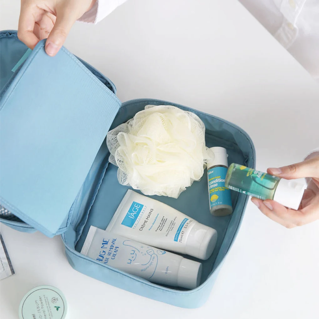  1pcs Storage Bag Waterproof Travel Cosmetic Bag Makeup Toiletry Case Wash Organizer Storage Pouch B - 32918741862